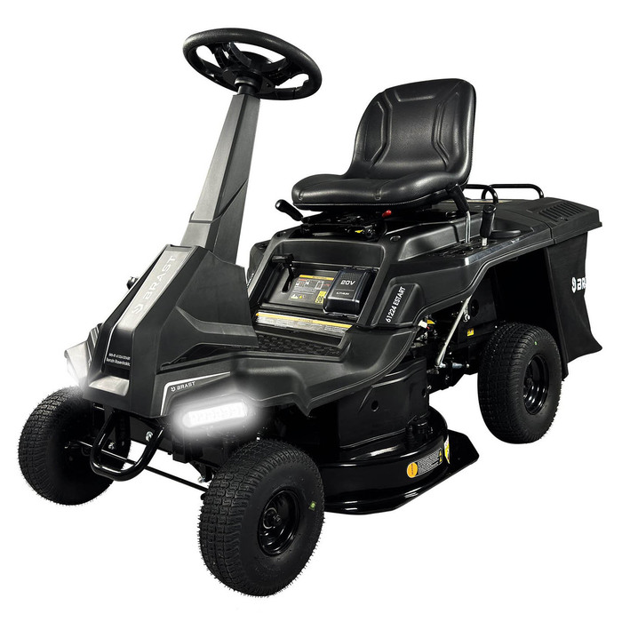Brast 61224 E-Start Aufsitzmäher mit 61 cm Schnittbreite